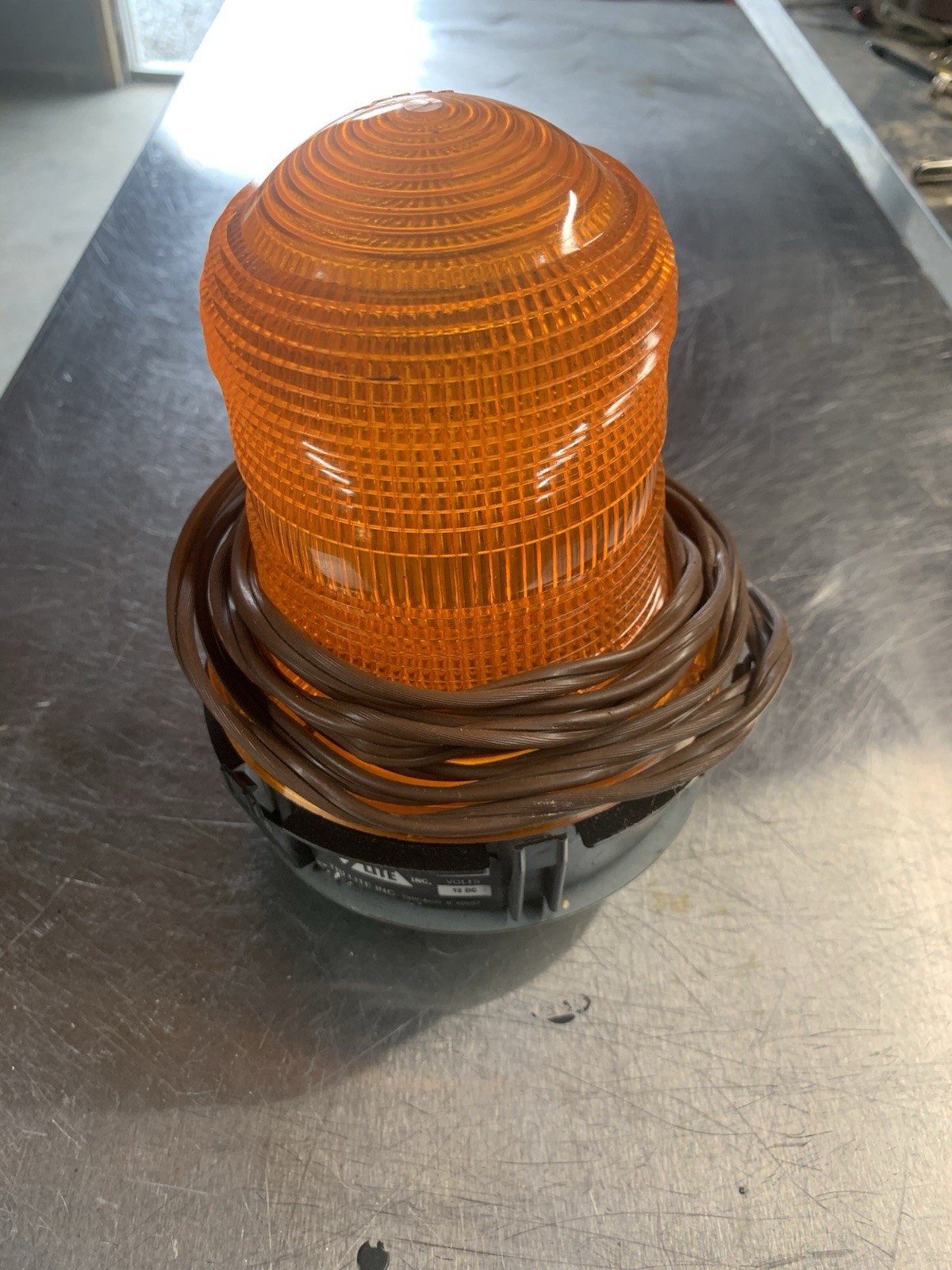 Tri Lite FF-LP Amber Flashing Light 12 V DC-Wide Load Warning