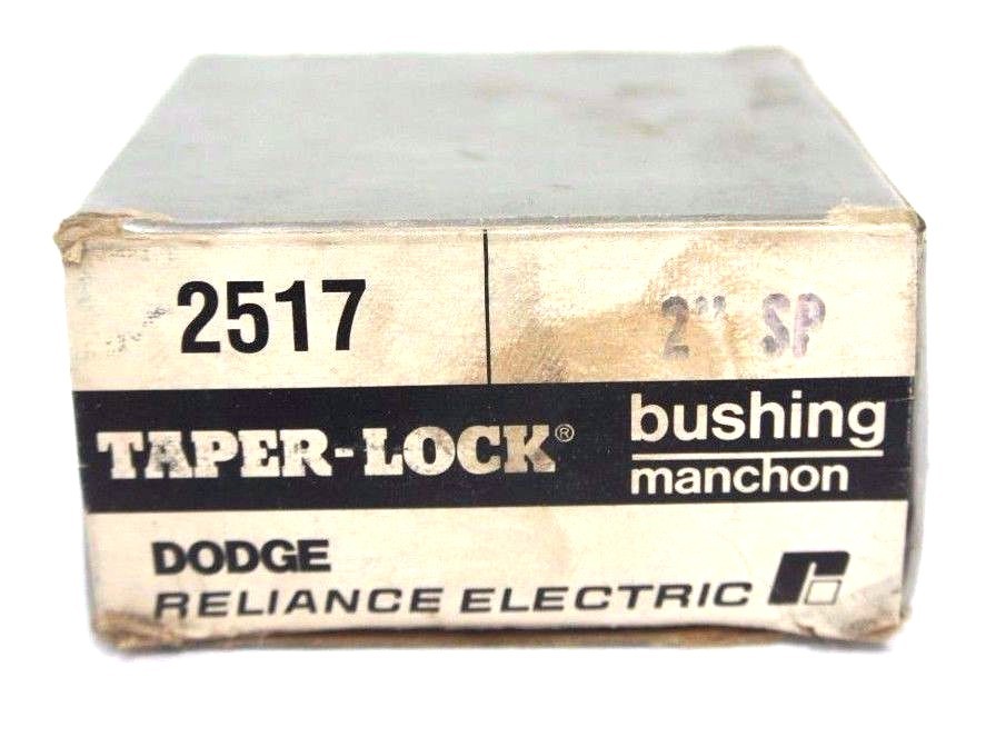 NEW DODGE RELIANCE ELECTRIC 2517 TAPER LOCK BUSHING 2″ SP