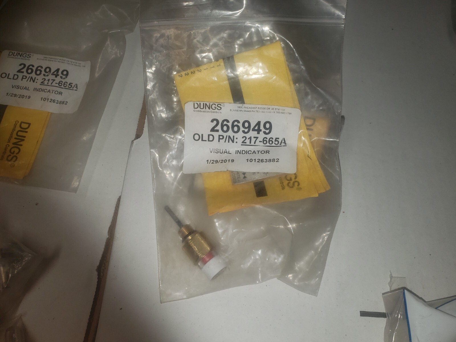 Dungs 266949 217-665A Valve Switch Visual Indicator NEW
