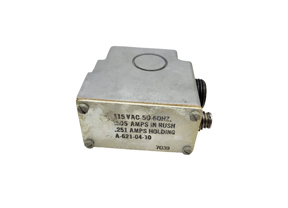 NEW MILLER FLUID POWER 635 AIR VALVE SOLENOID BONNET 115VAC A-621-04-10 *READ*
