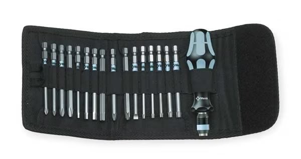 Wera 05071116001 Hex Plus, Phillips, Pozidriv(R), Slotted, Tamper Resi