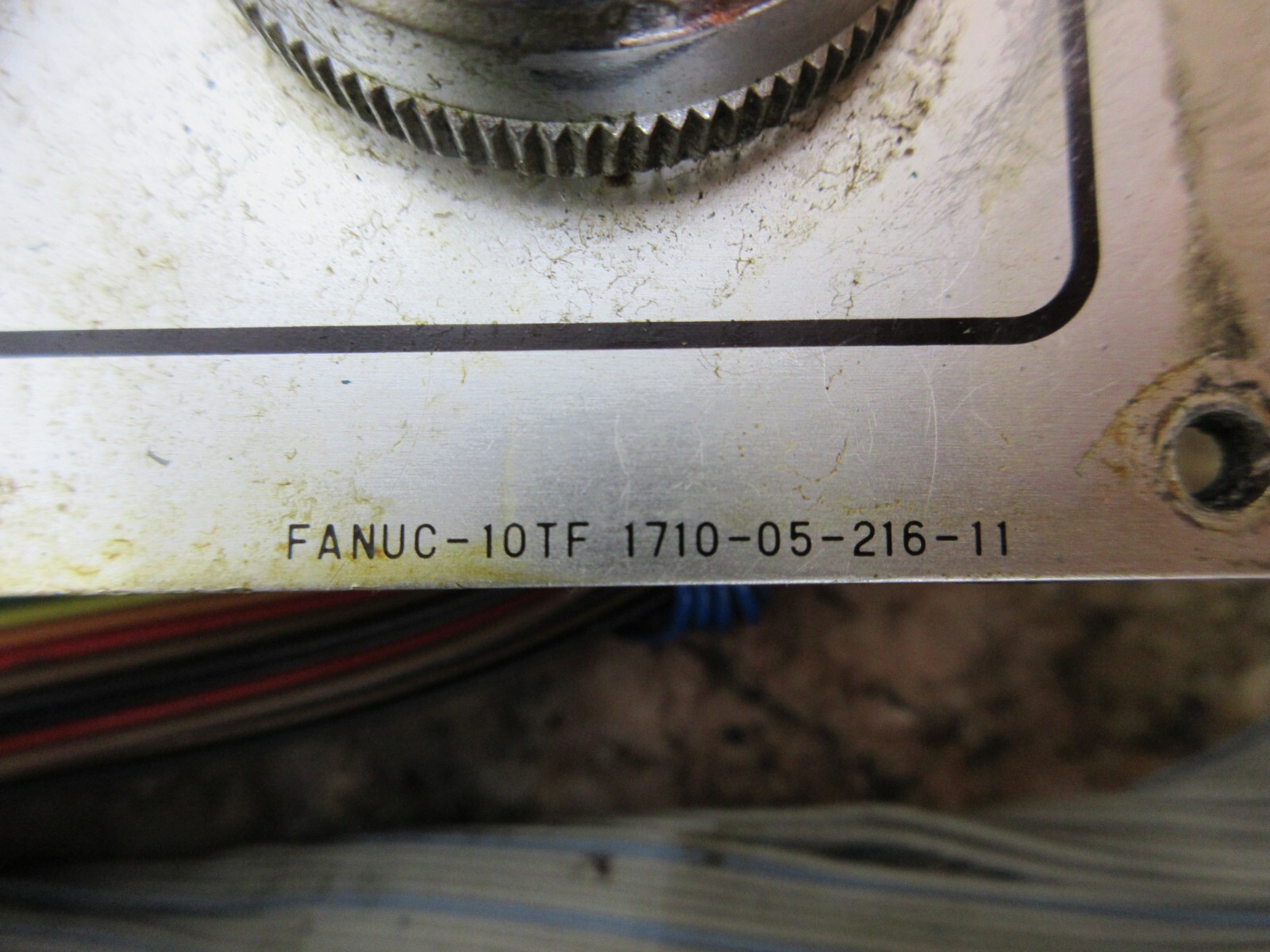 HITACHI SEIKI HT20 FANUC 10TF 1710-05-216-11 OSM-01-2(C)F MAIN OPERATOR PANEL