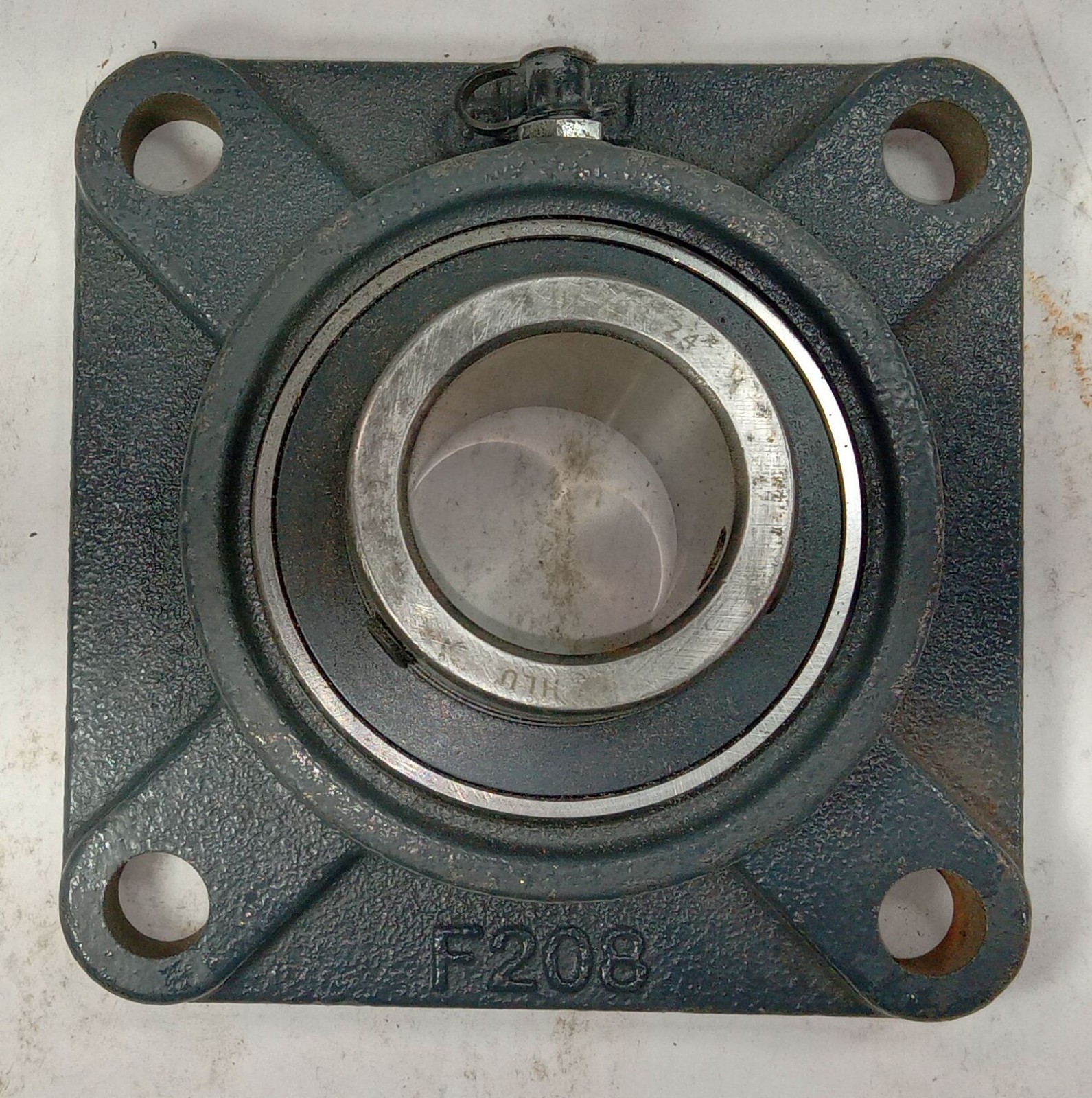 1 NEW HLU UCF208-24 4-BOLT FLANGE PILLOW BLOCK BEARING NNB ***MAKE OFFER***