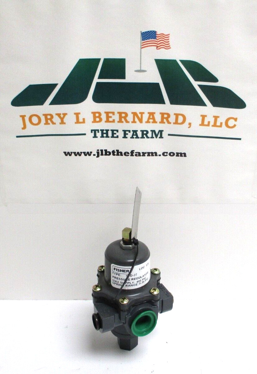FISHER , FS-67D-2338-130584, 67D-27 , REGULATOR , 1/2″ FNPT, 0-35 PSI , SURPLUS