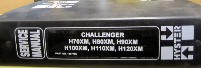 Hyster 1467766 Challenger Service Manual H70XM, H80XM, H90XM,