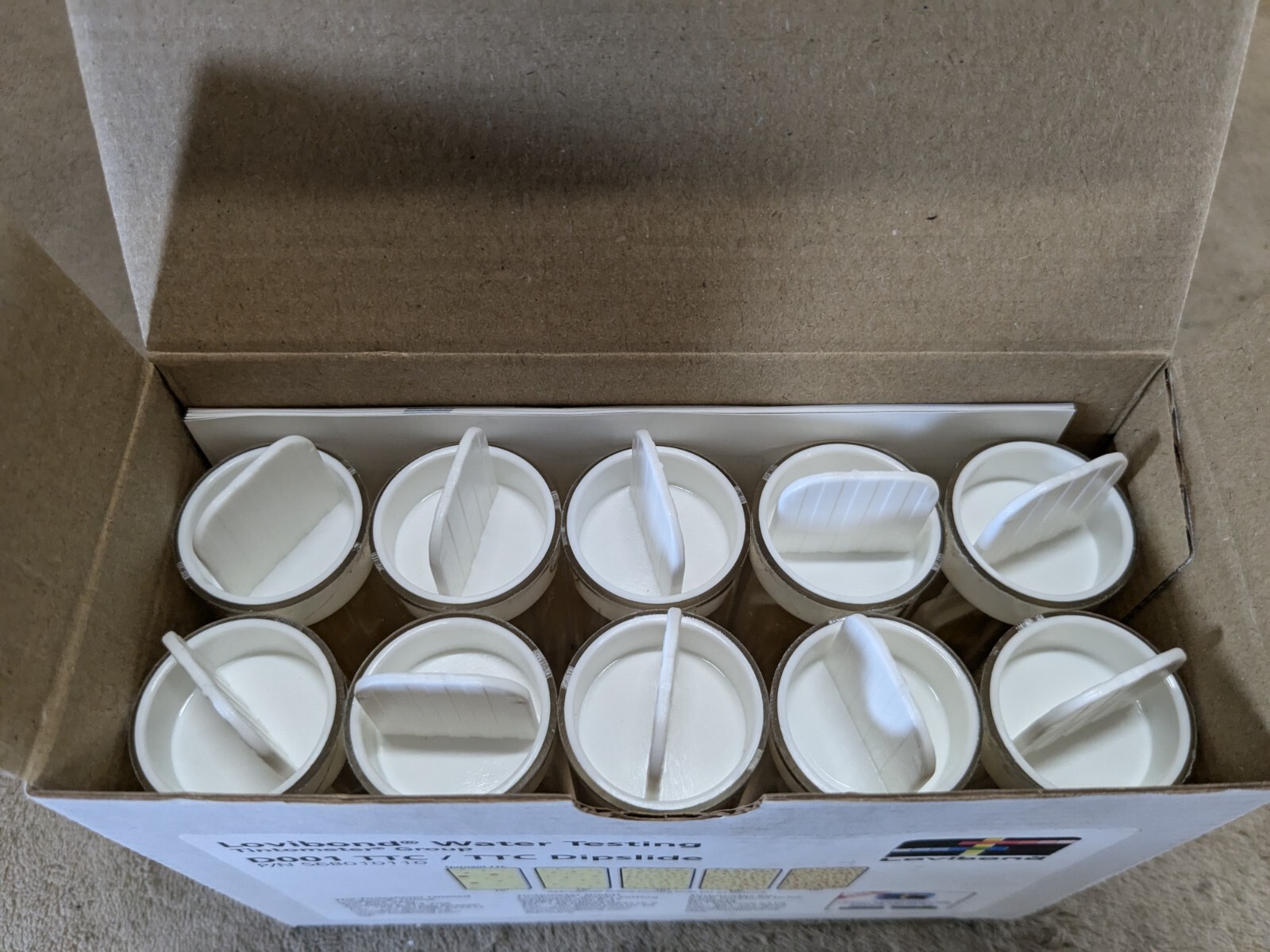 10 Lovibond D002 TTC MALT Dipslides 56B010210 Water Testing EXPIRED 01/2024