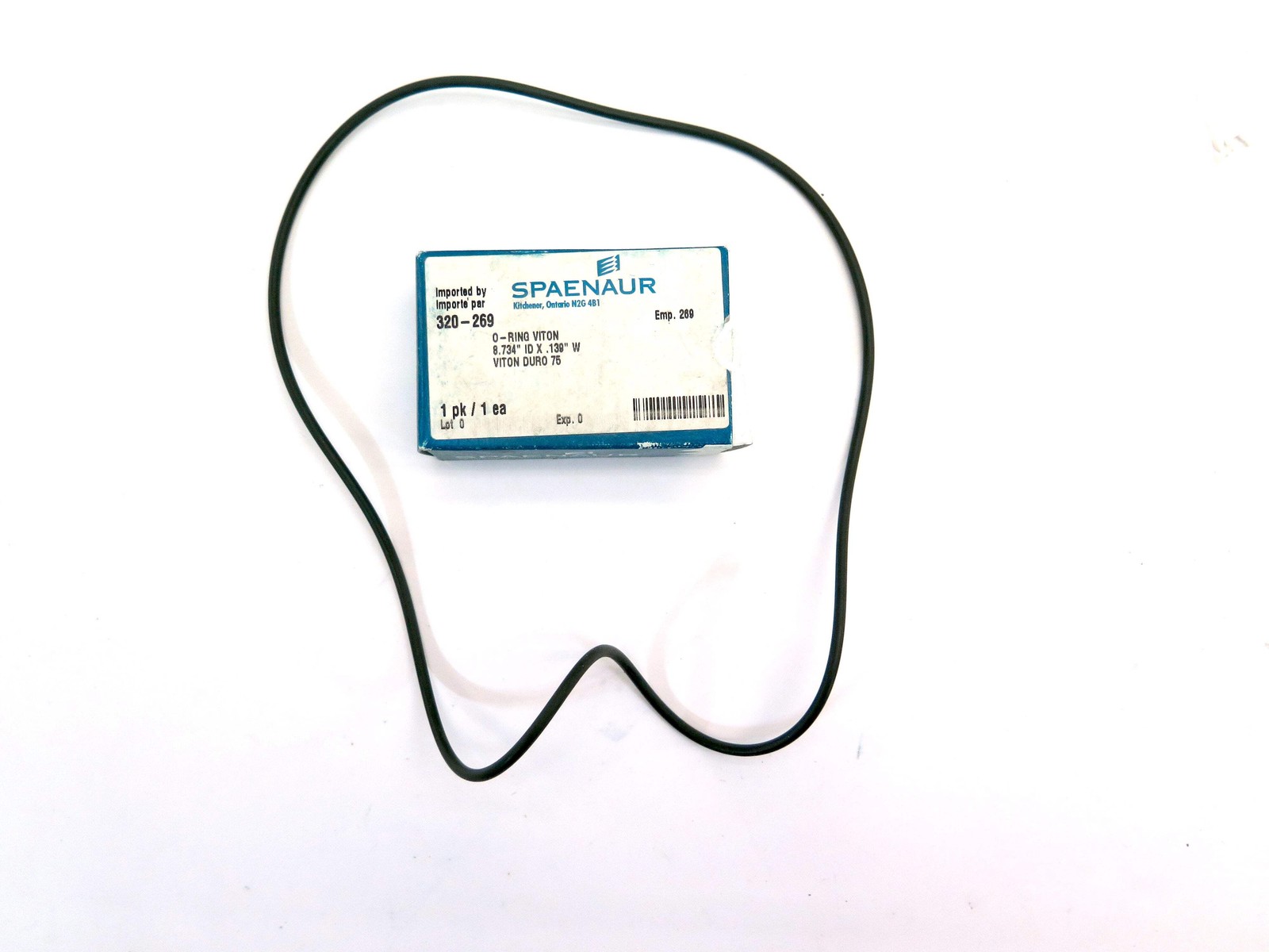 Spaenaur 320-269 O-Ring Viton Duro 75 8.734 ID X .139″ W