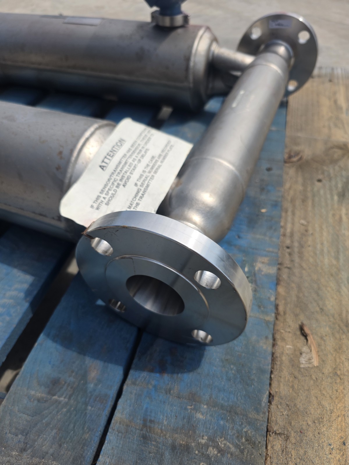 Micro Motion CMF200M418N2BAE3ZZ 2″ Coriolis Mass Flow Sensor 150# SS 2017