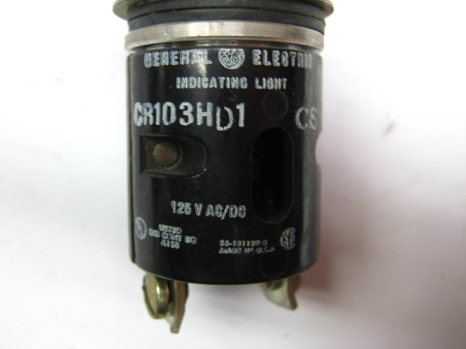 GENERAL ELECTRIC CR103HD1 INDICATING LIGHT YELLOW NSNP