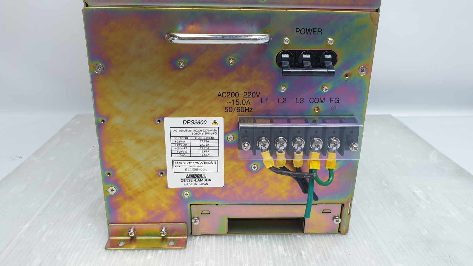 DENSEI-LAMBDA DPS2800 Power Supply Unit 612N06-004