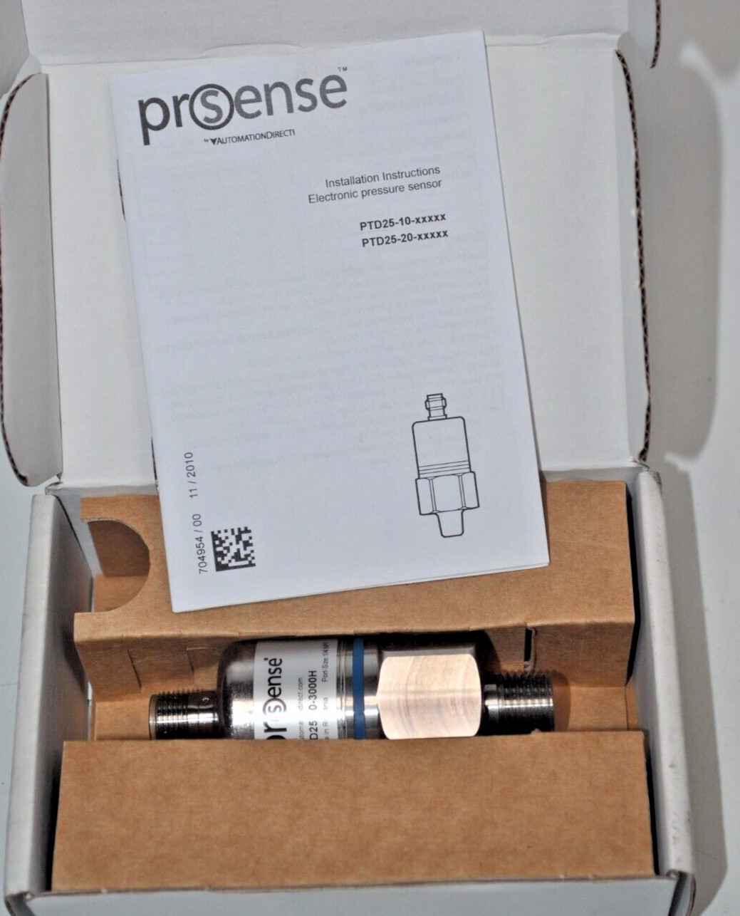 NEW Automation Direct ProSense PTD25-10-3000H Pressure Transmitter 3000psi 0-10V