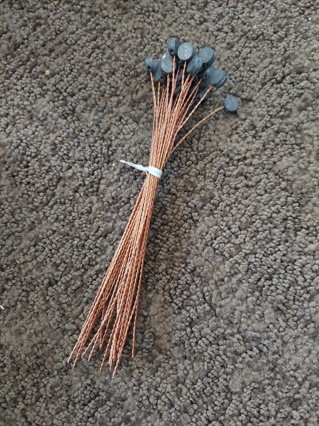 Lead Meter Seal 25 pcs – with COPPER wire Lead Head