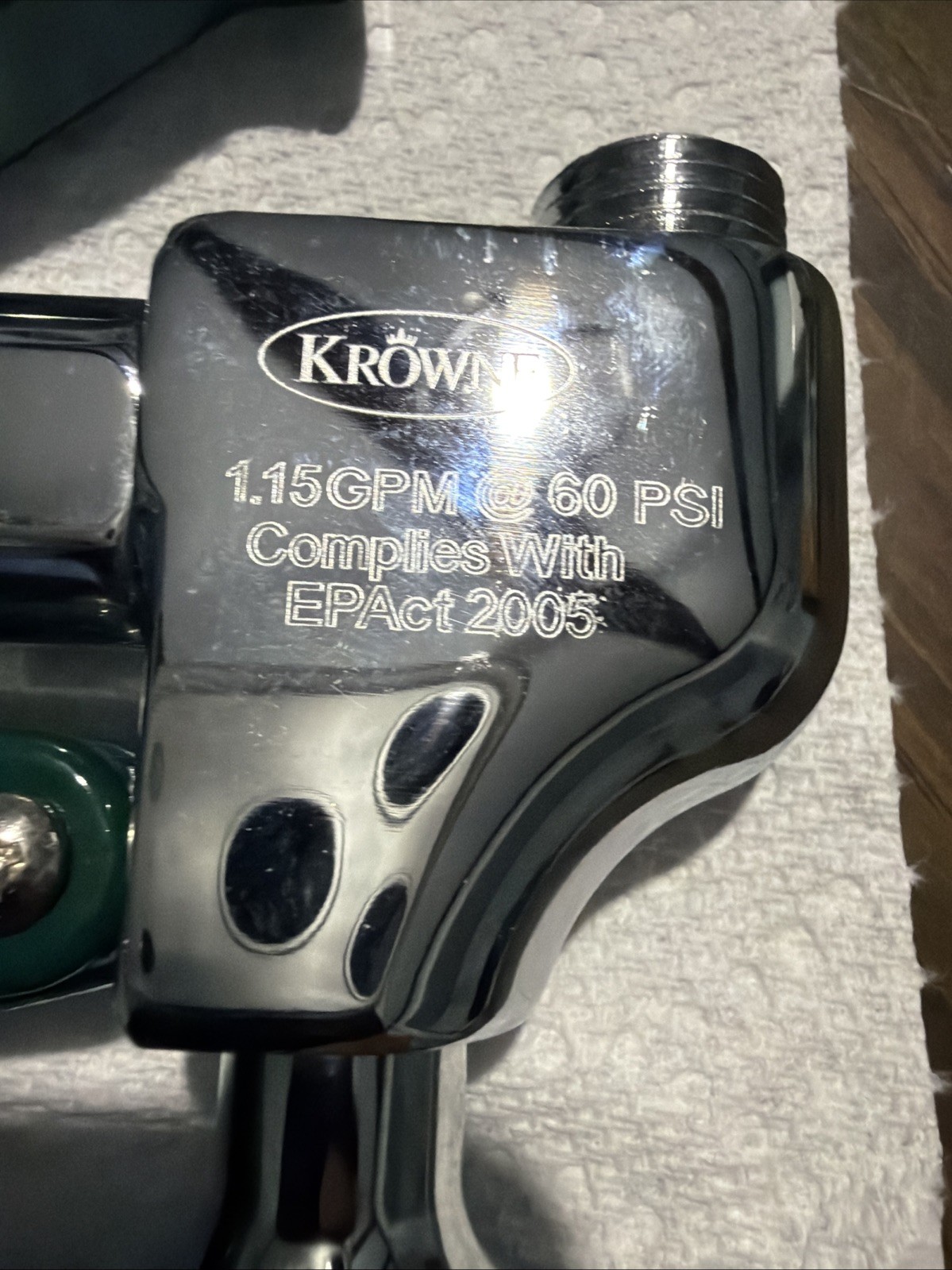 Krowne Pre-Rinse Spray Head 1.15 GPM @60 PSI