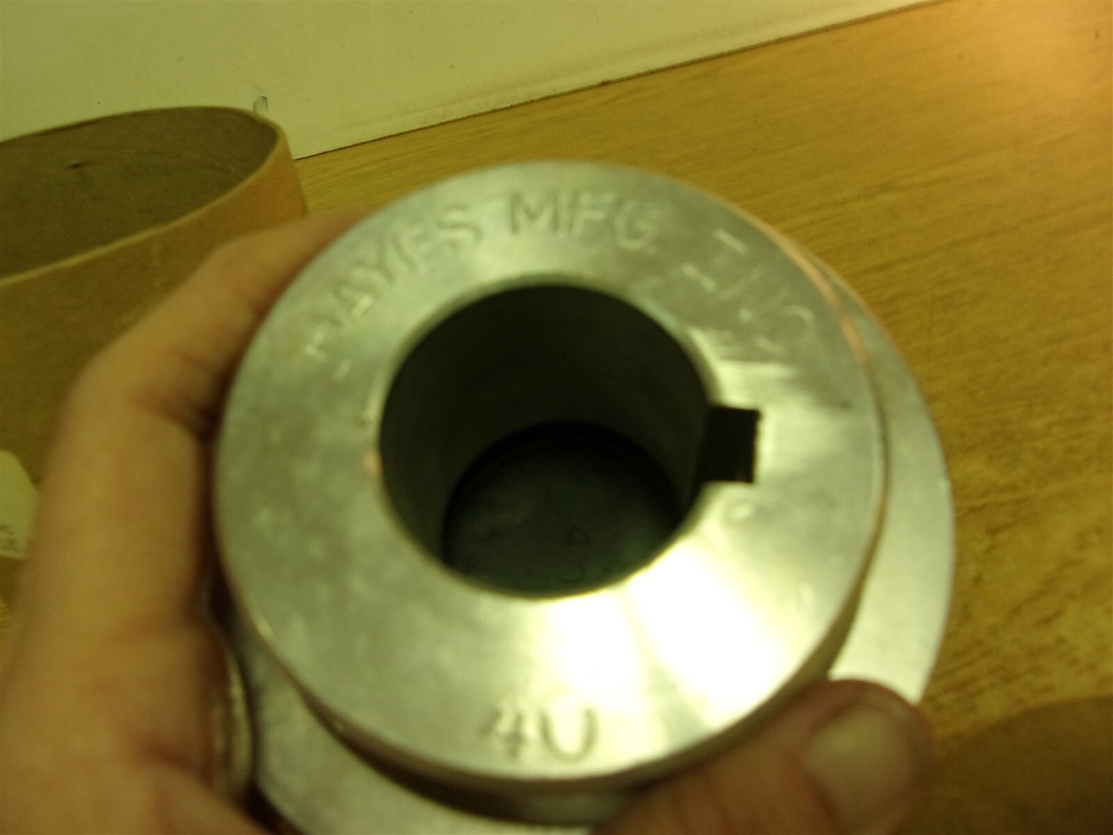 NEW Hayes 4AN-19-19-M 1-1/2″ Bore Key 3/8 Flexible Coupling *FREE SHIPPING*