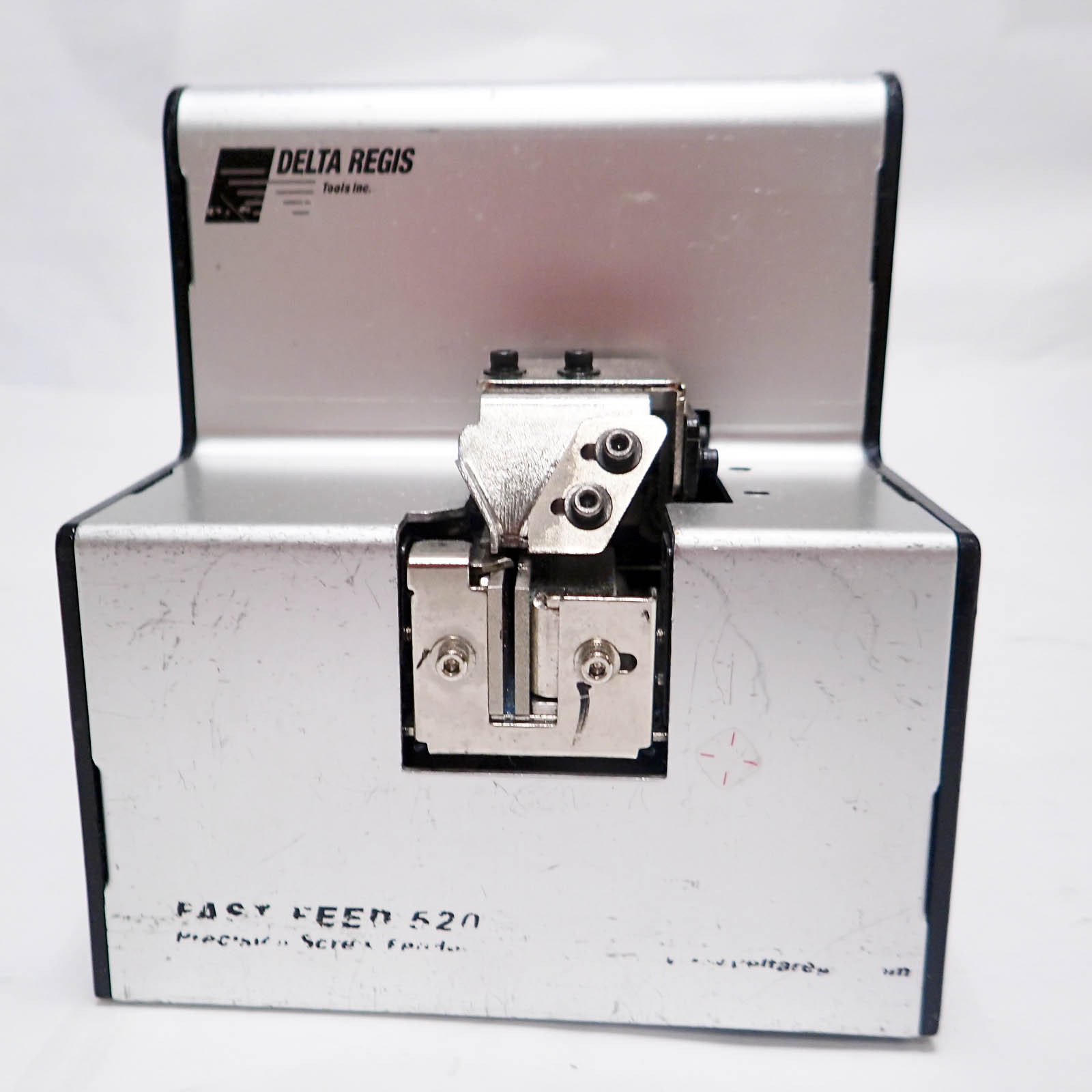 DELTA REGIS DRFF-520 PRECISION SCREW FEEDER w/ RAIL ADJUSTMENT KIT