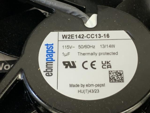 NEW Ebmpapst Cooling Fan – W2E142-CC13-16 w/Warranty