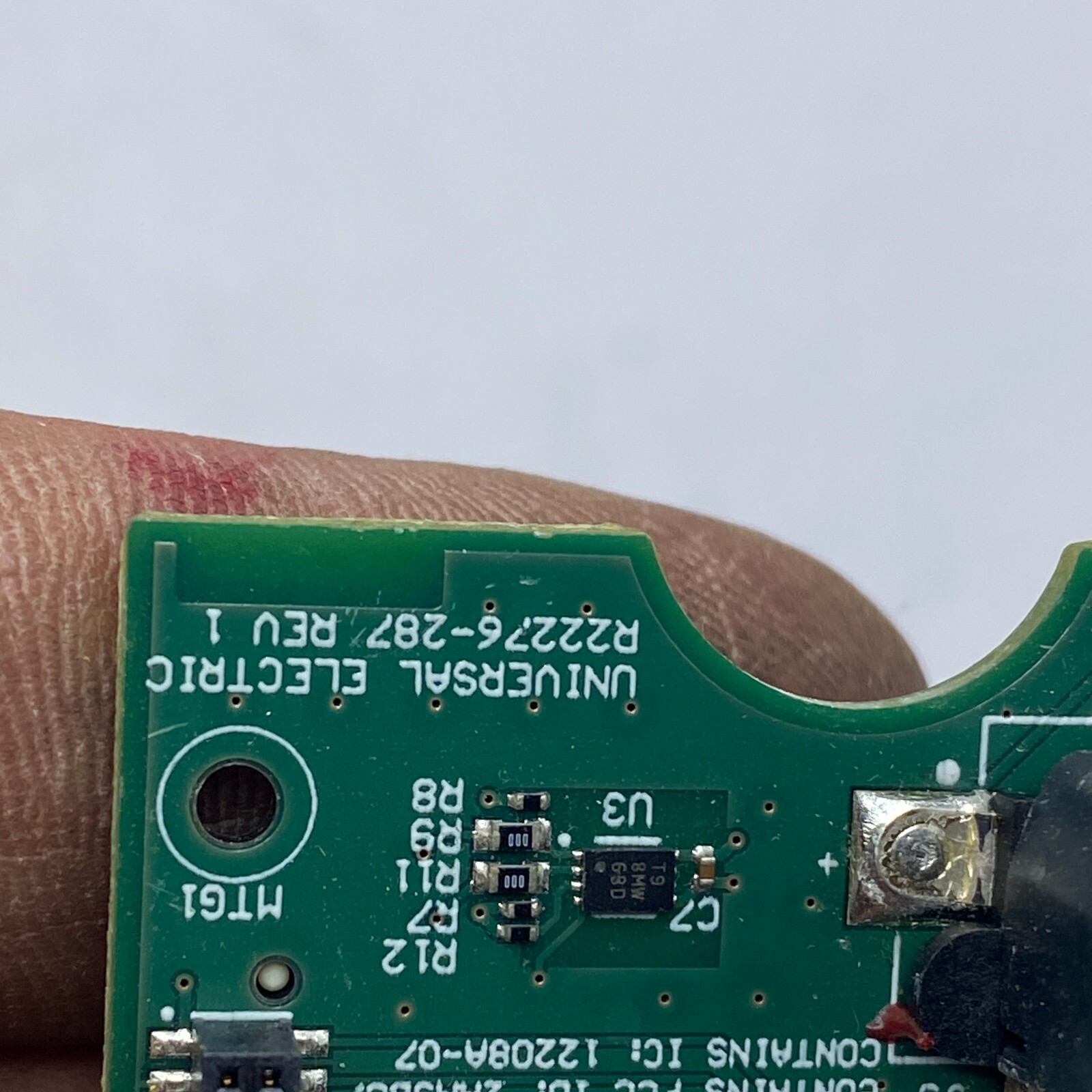 Universal Electric R22276-287 REV 1 – ⭐