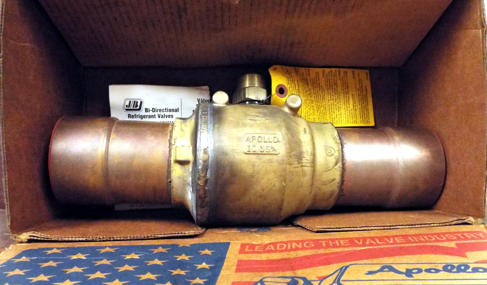 1 NEW CONBRACO APOLLO II No. 79-600-01 REFRIGERANT VALVE NIB ***MAKE OFFER***