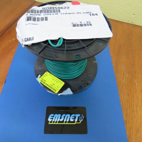 GENERIC 1569-12/65-5 Qty of 184 per Lot Hook-Up Wire, UL 1569, 12 AWG, 65 Stran