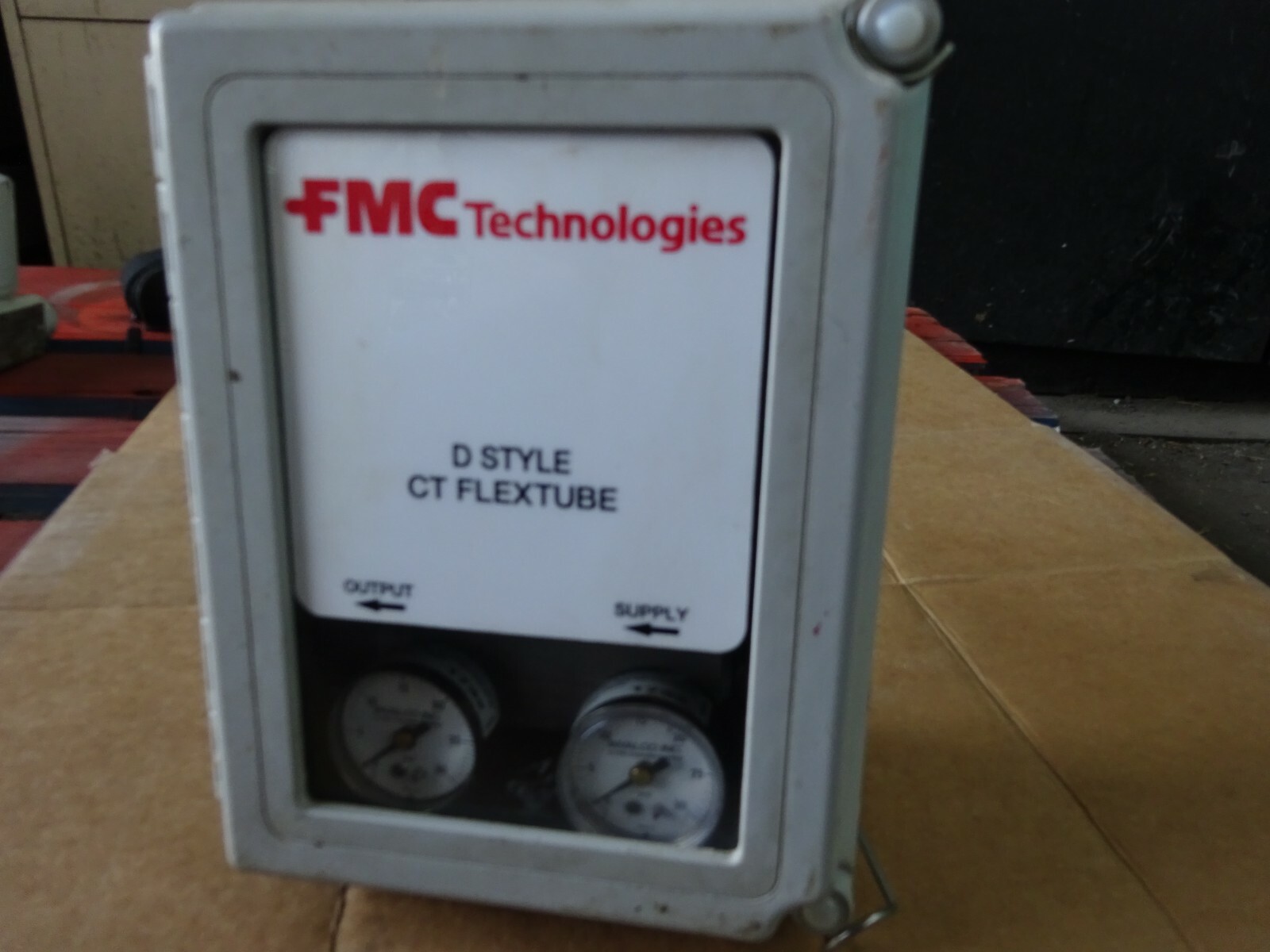 FMC TECHNOLOGIES D STYLE CT FLEXTUBE p561255 CHeck valve W gauges