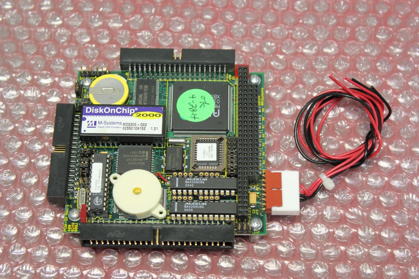 WINSYSTEMS EMBEDDED SINGLE BOARD COMPUTER 33MHz 386SX PC/104 SBC PCM-SX-33-8M-ST