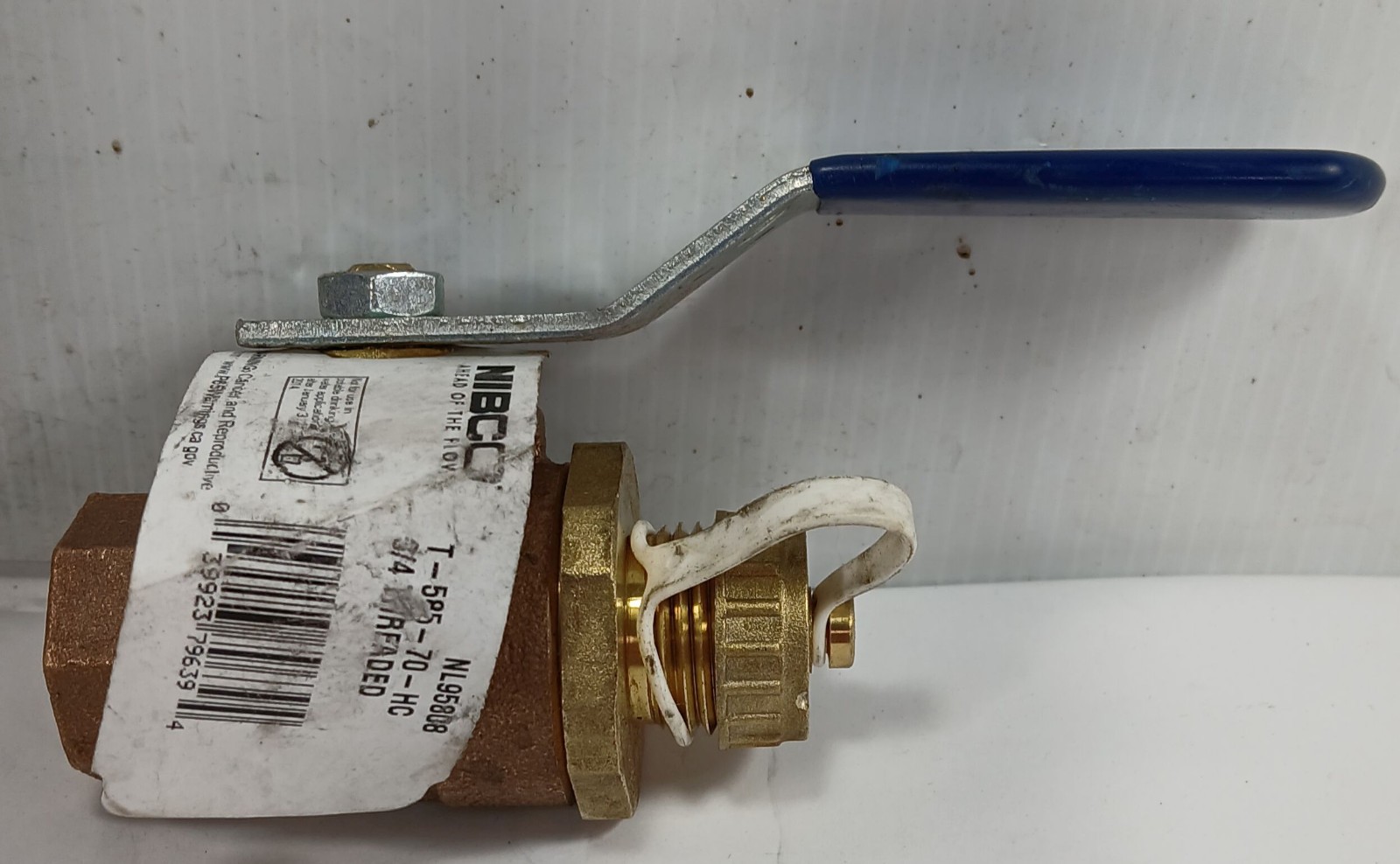 1 NEW NIBCO T-585-70-HC 3/4″ MANUAL 2-WAY BALL VALVE NNB ***MAKE OFFER***