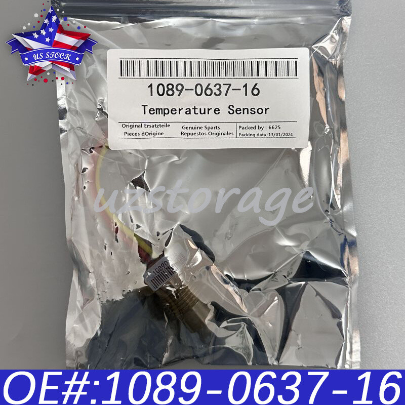 3-Pins Temperature Switch Sensor For Atlas Compressor 1089-0637-16 1089063716