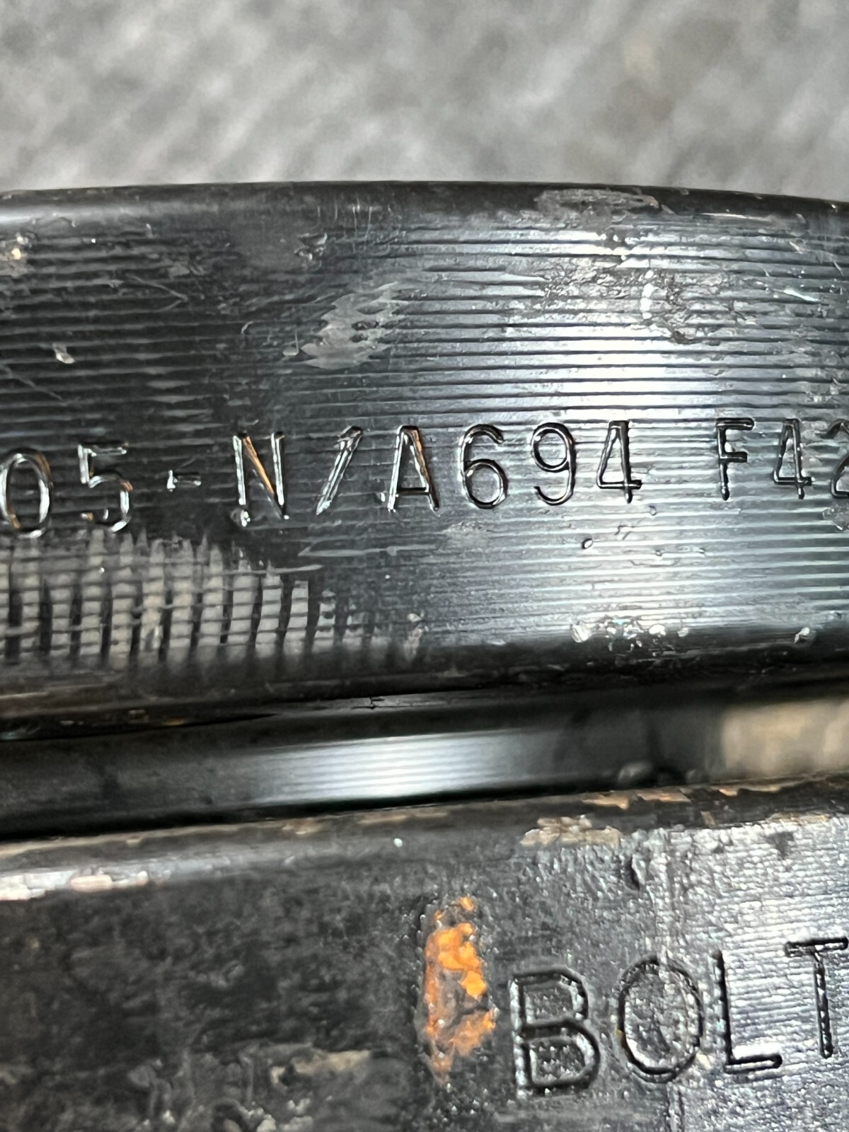 (QTY 3) Boltex Galvanized Blind Flange 8″ x 5″ B16 3 600 A7SA-105-N/A694 F42 GBD