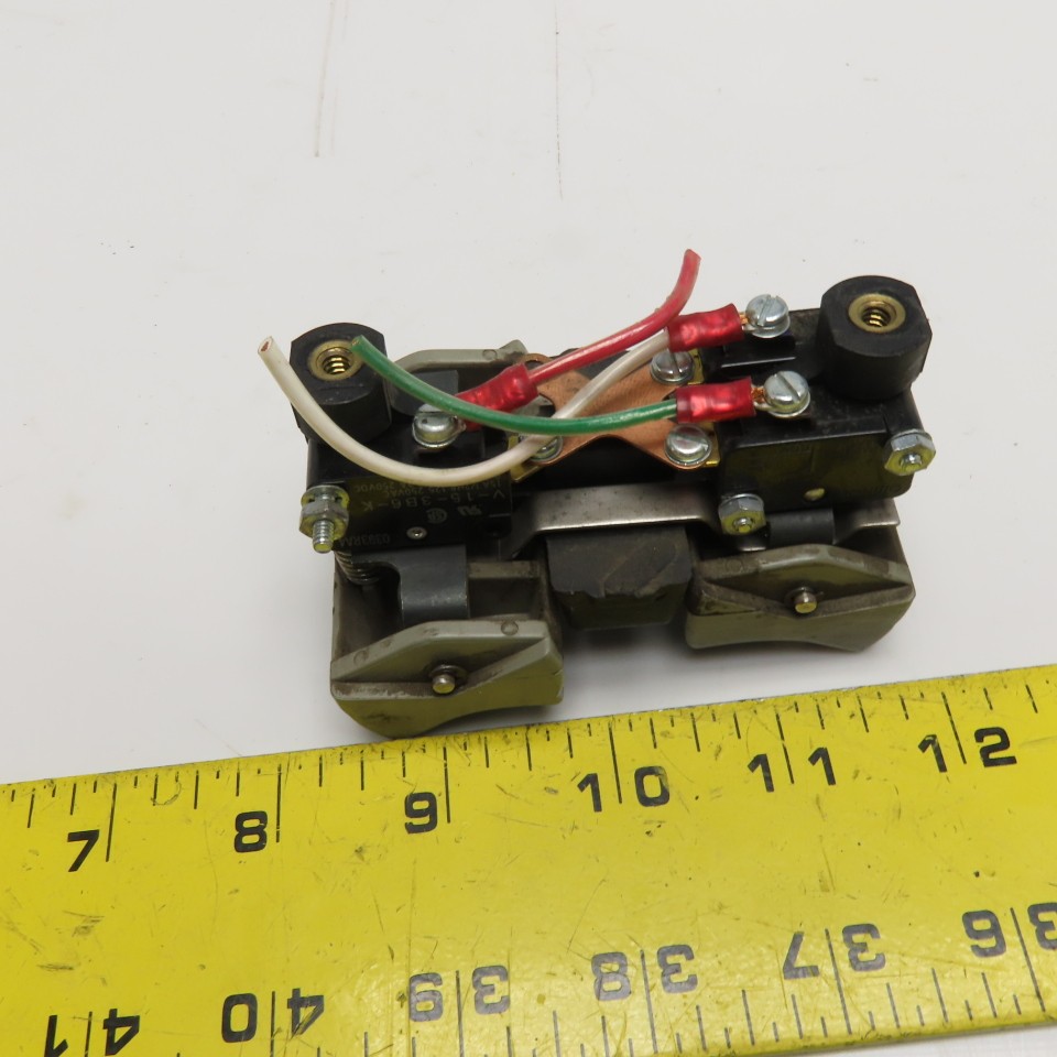 Omron V-15-3B6-K Dual Rocker Switch Assembly Pallet Jack