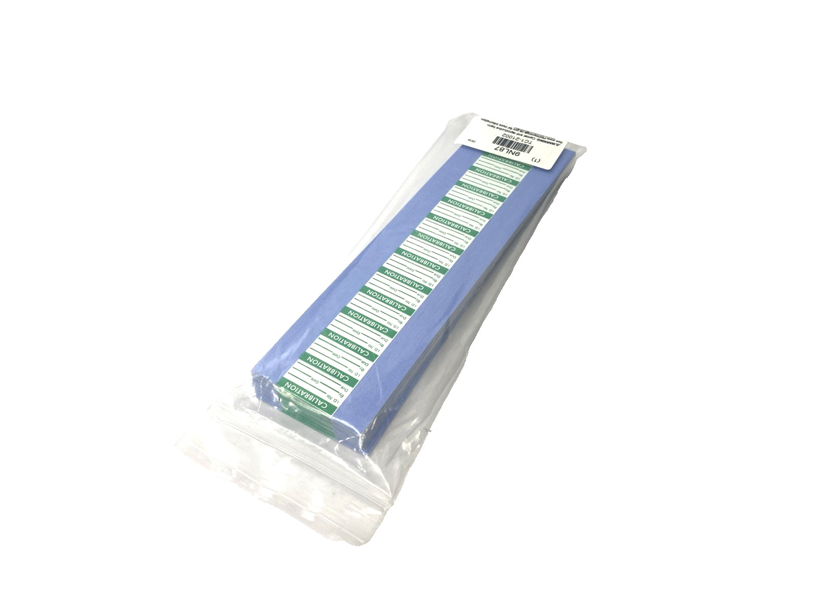 Stranco Inc TC1-21002 Calibration Label 1″ x 1/2″ Green/White Polyester 350-PACK