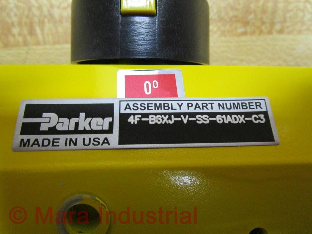 Parker 4FB6XJVSS61ADXC3 Valve 4F-B6XJ-V-SS-61ADX-C3