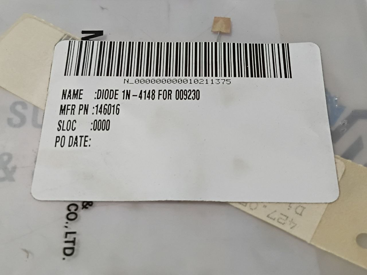 Diode 1N-4003GP For 009230 146015 (Lot of Two Pices)