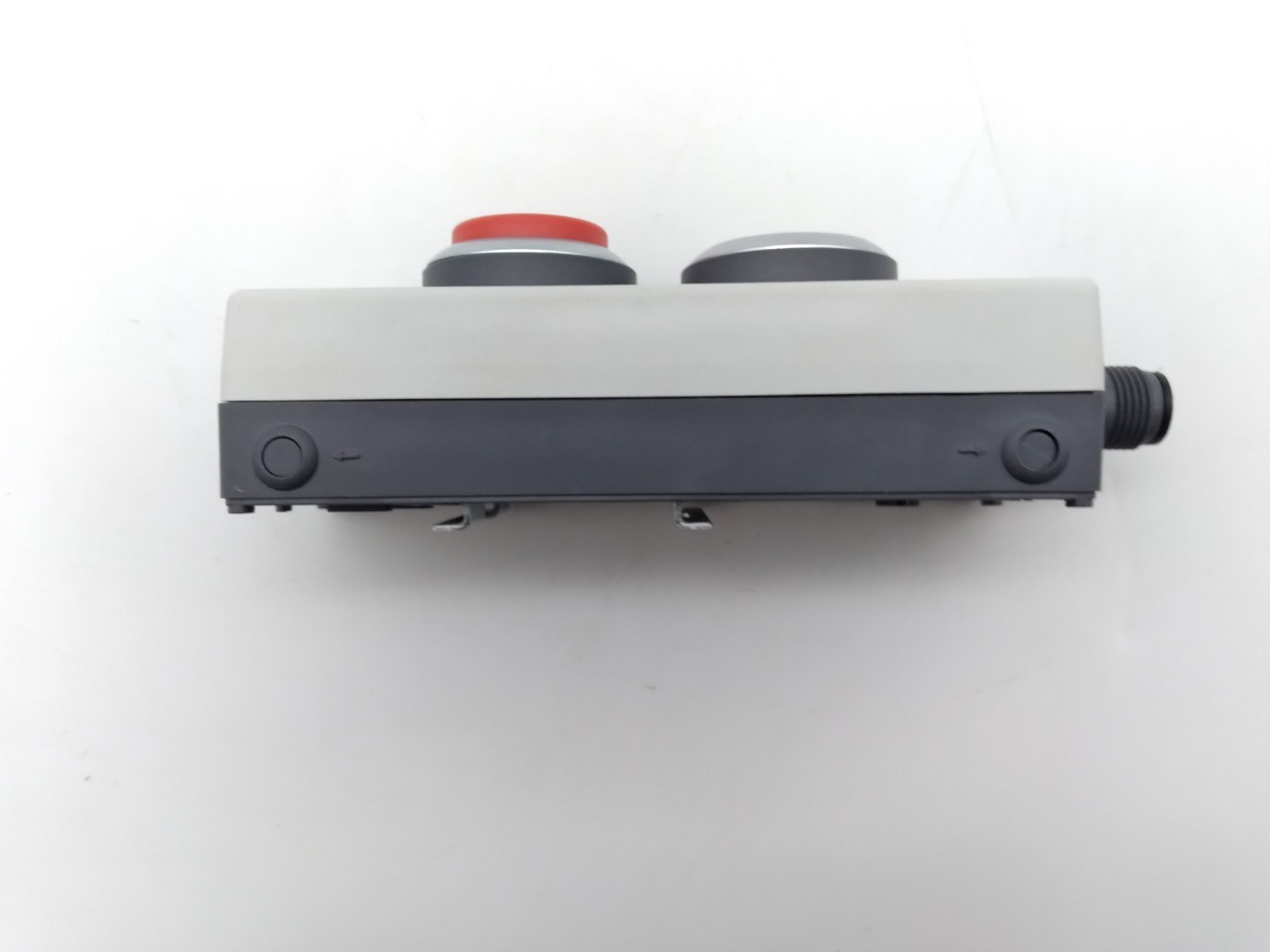 RAFI E-BOX M12, Push Button Switch, M12 8-pin A-coded, 1.22.251.242/3502