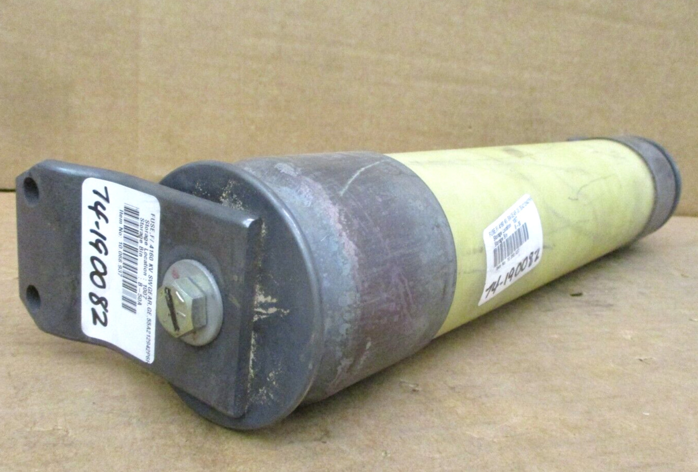 GE FUSE F/4160 kV SW GEAR Current Limiting Fuse 4.8kV Voltage Rating 49663HI