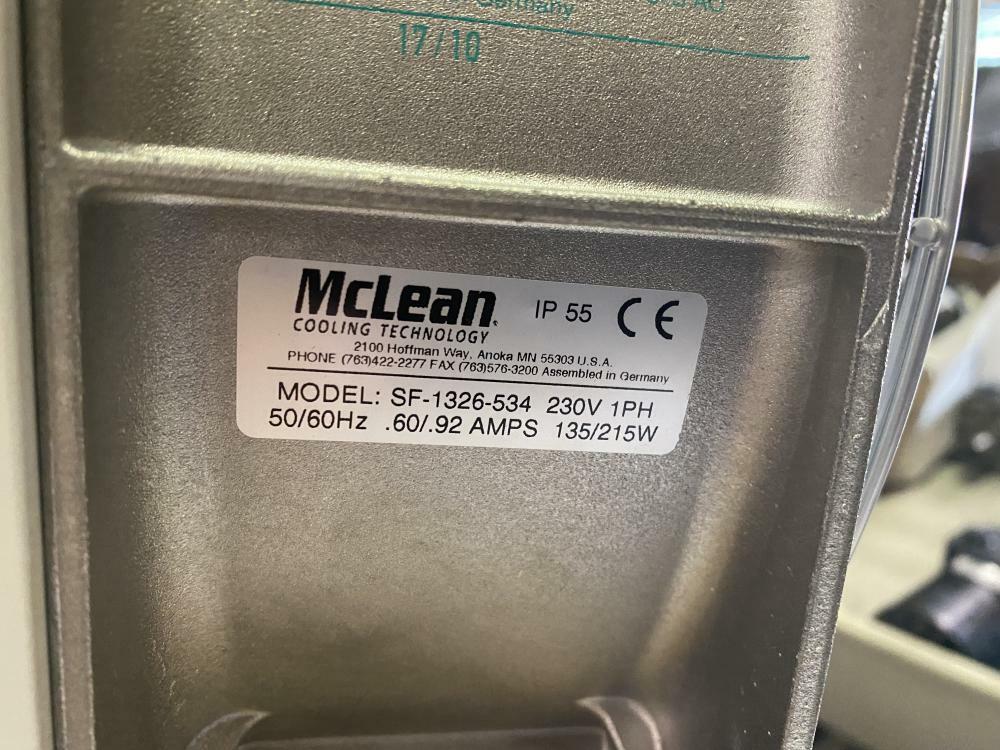 MCLEAN / HOFFMAN COOLING FAN # ST-1326-534 230VAC 1PH. 215WATTS IP55 NEW!