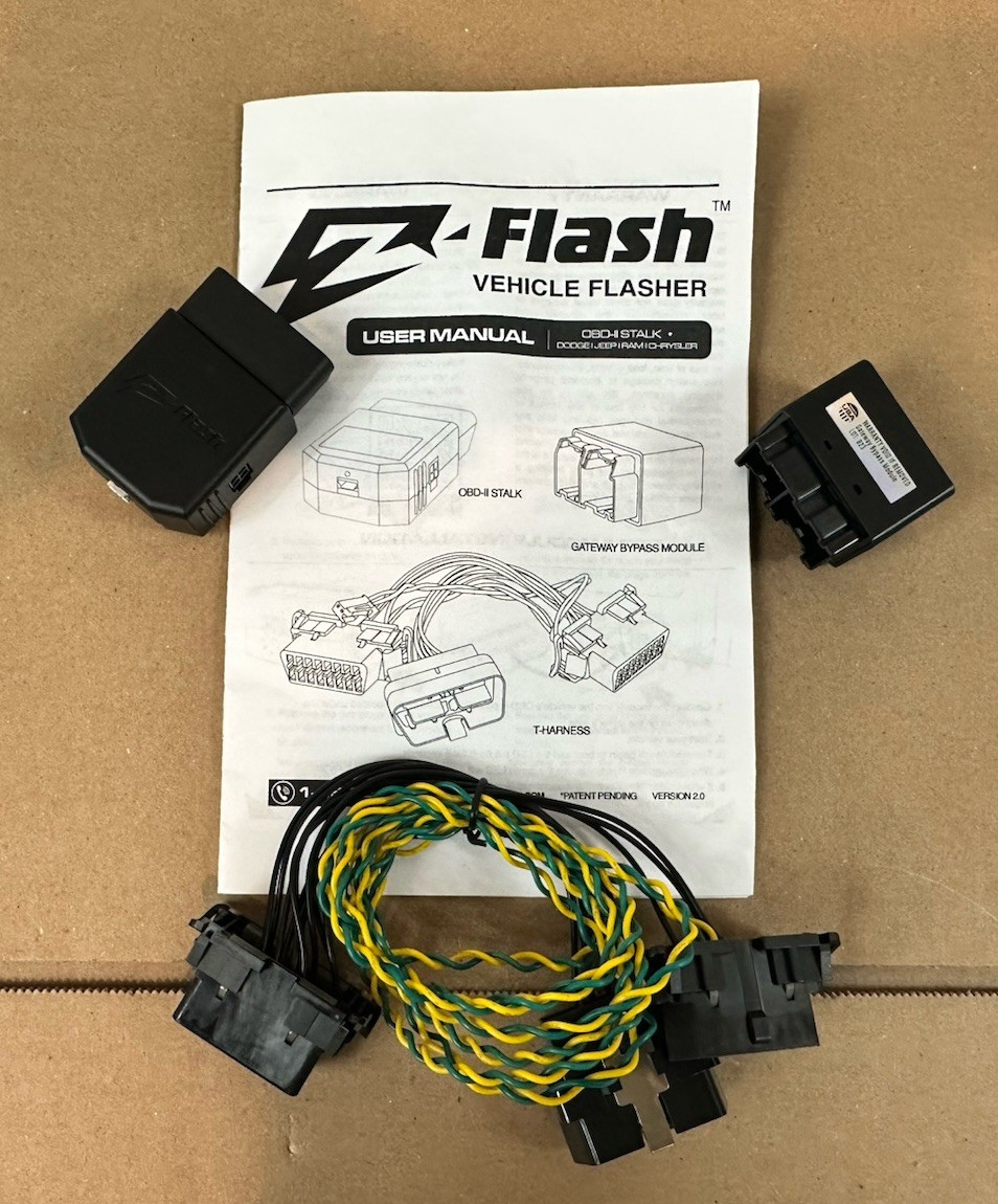 Z-Flash Vehicle Flasher – Ram, Chrysler, Durango, Wrangler, Charger, Gladiator