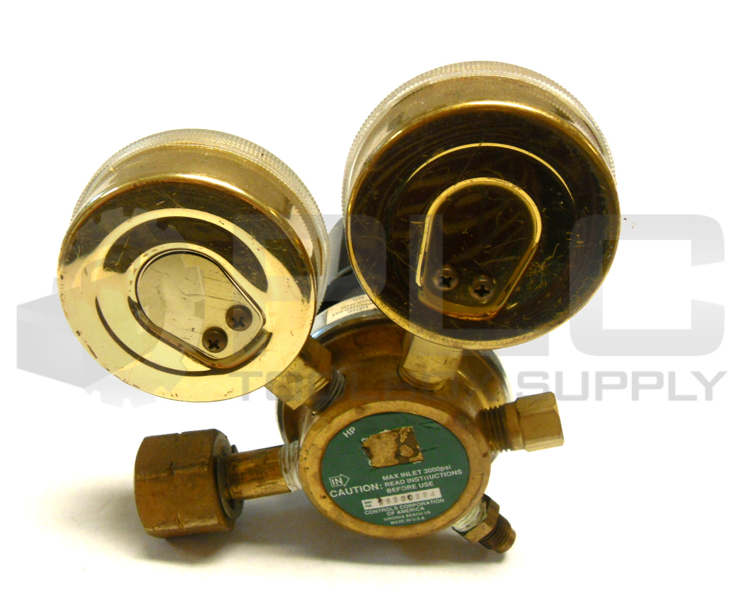 CONCOA 327L COMPRESSED GAS REGULATOR CONTROLS 6500