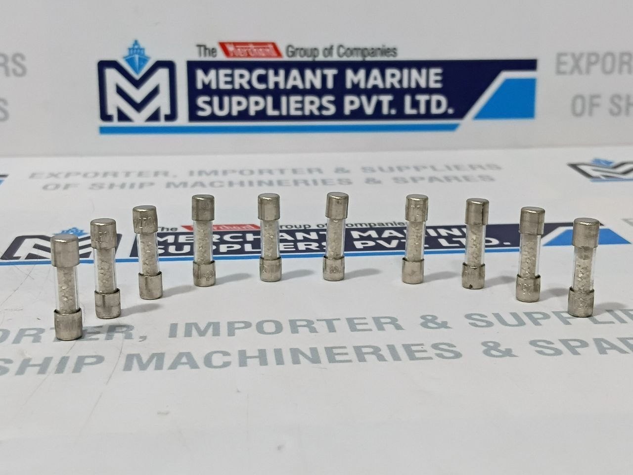 Wickmann-Werke T 2.5A Miniature Fuses 250Vac L2.5/250V/D 5x20mm (Lot of 10 Pcs)