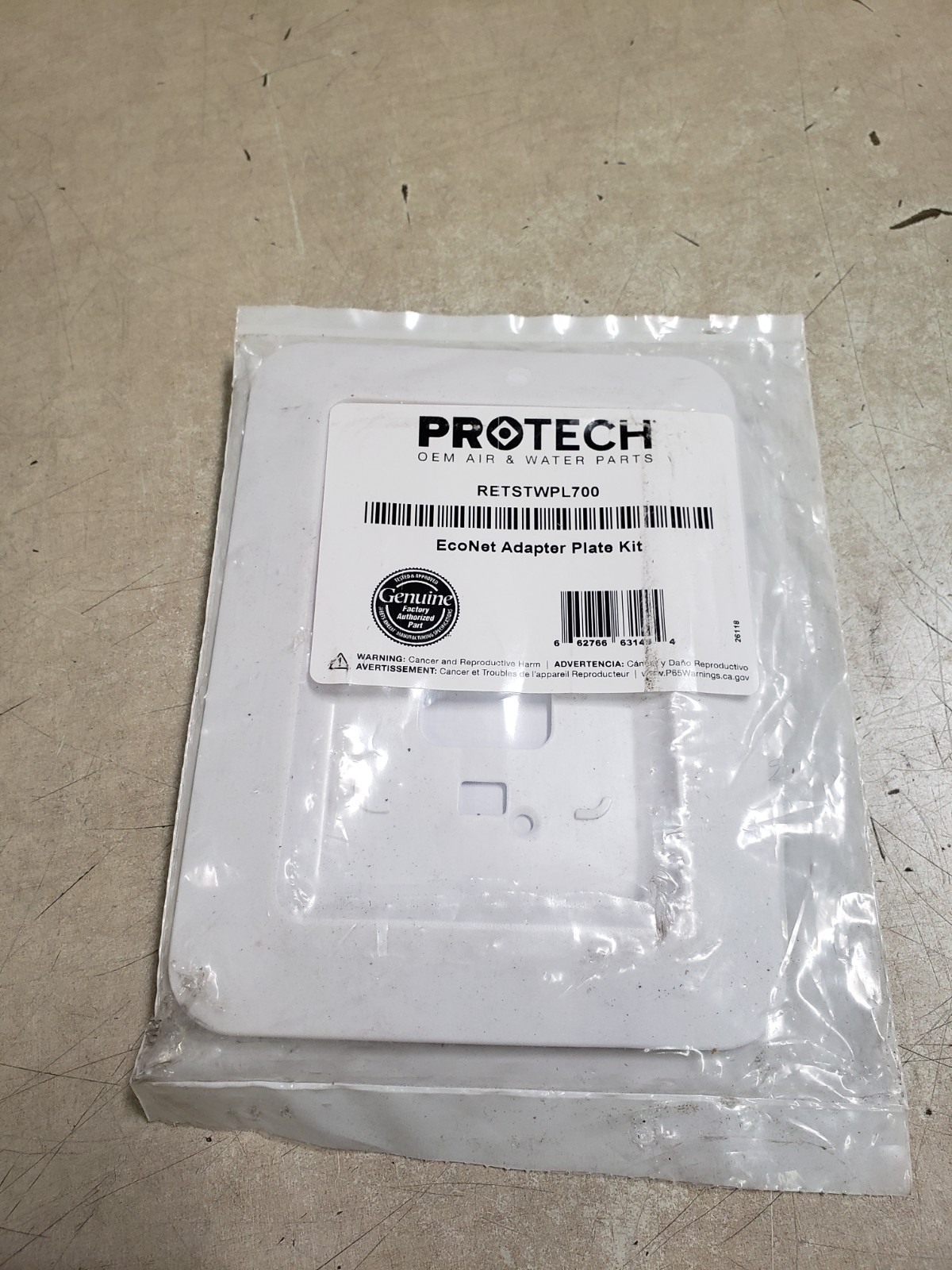 Rheem RETSTWPL700 EcoNet Adapter Plate Kit