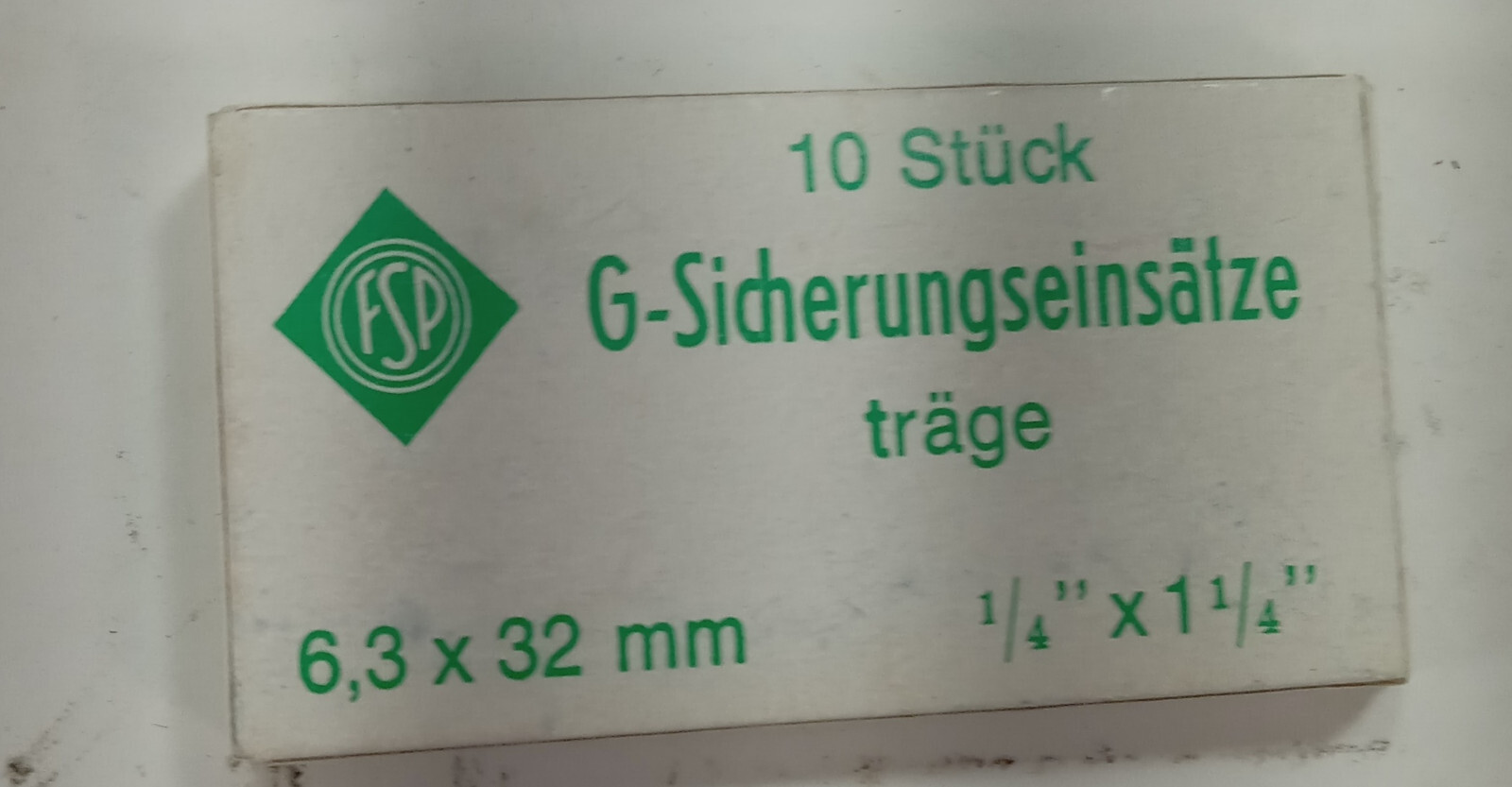 10 NEW G-SICHERUNGSEINSATZE 0.2 A 1/4″X 1-1/4″ FUSES NIB ***MAKE OFFER***