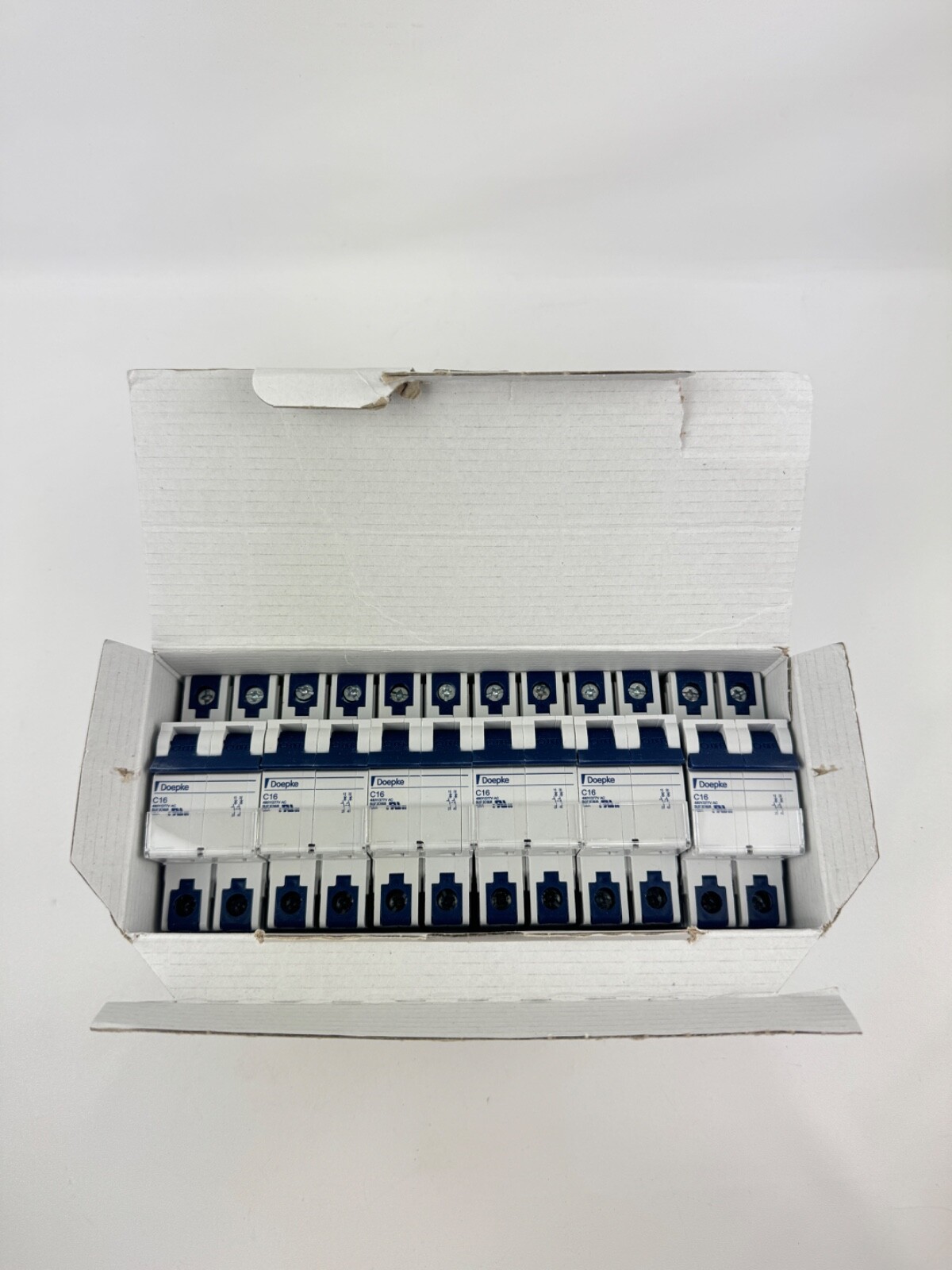 Altech 2-Pole C-TRIP 16 Amp Circuit Breaker, 2C16UR C16 480Y/277V *BOX OF 6*