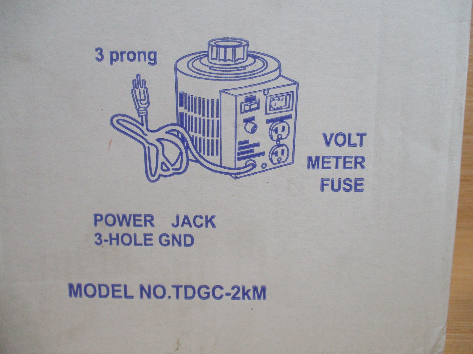 Circuit Specialists TDGC-2KM Variac Transformer TDGC-2KVA