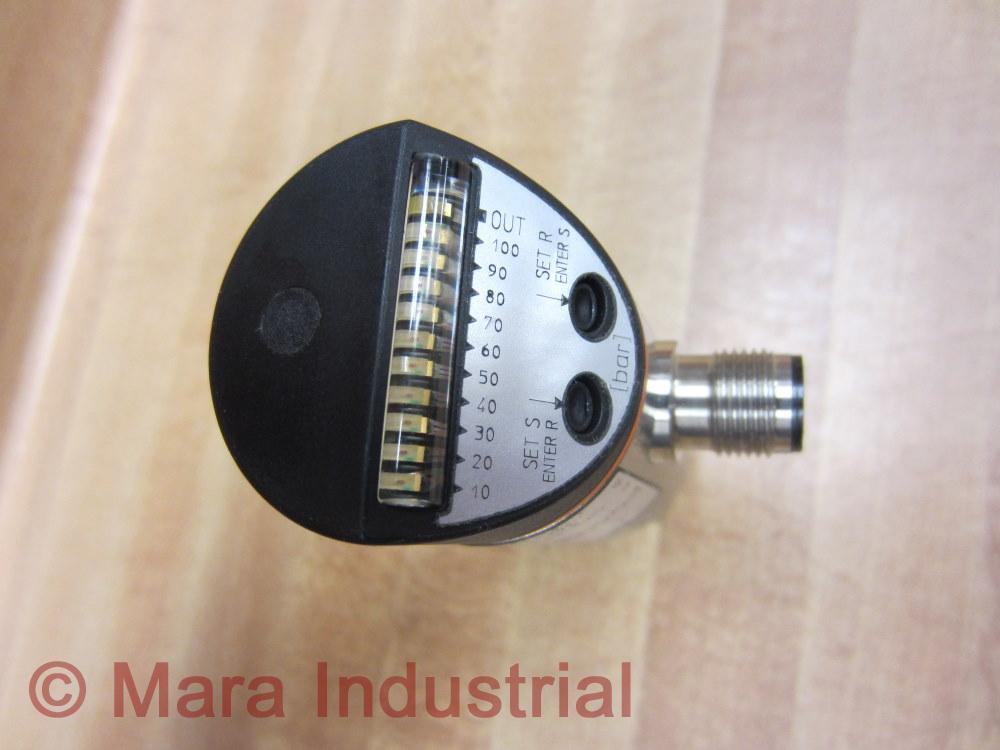 IFM Efector PB5022 Pressure Switch PB-100-SBR14-HFPKG/US/ /V