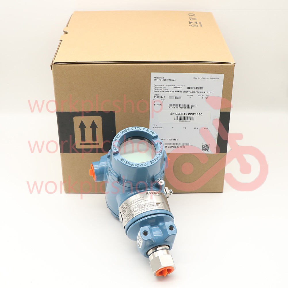 1PCS NEW Rosemount 3051TG4A2B21AK6M5 PRESSURE TRANSMITTER
