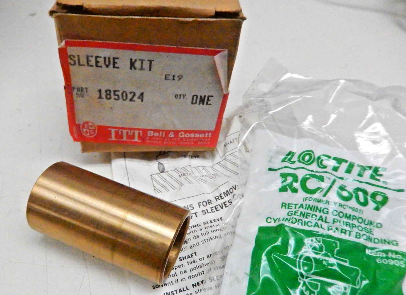 Bell & Gossett 185024 Bronze Pump Shaft Sleeve