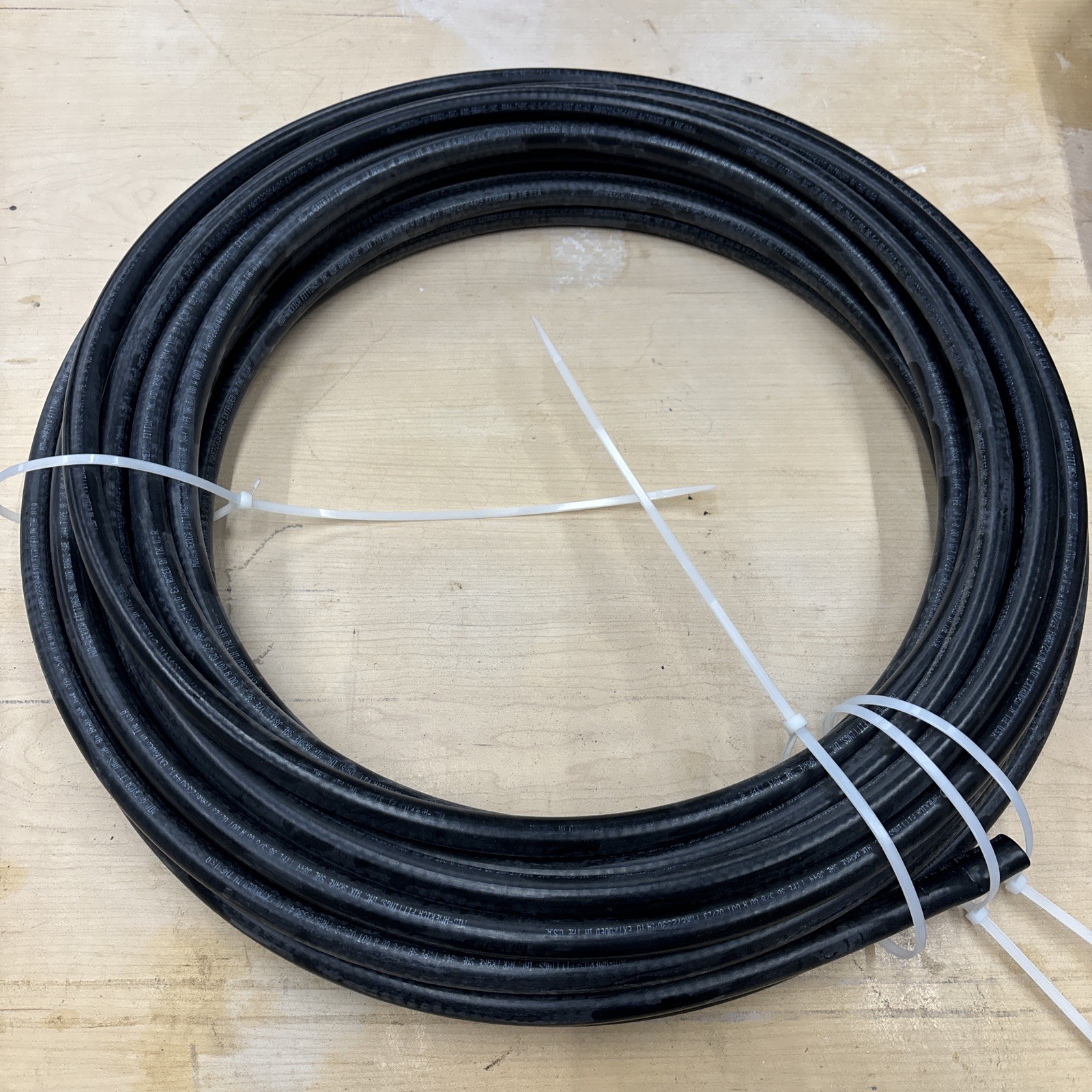 NT10-100BK Mid America Fittings 5/8 Black Air Brake Tubing SAE J844 Type 3B
