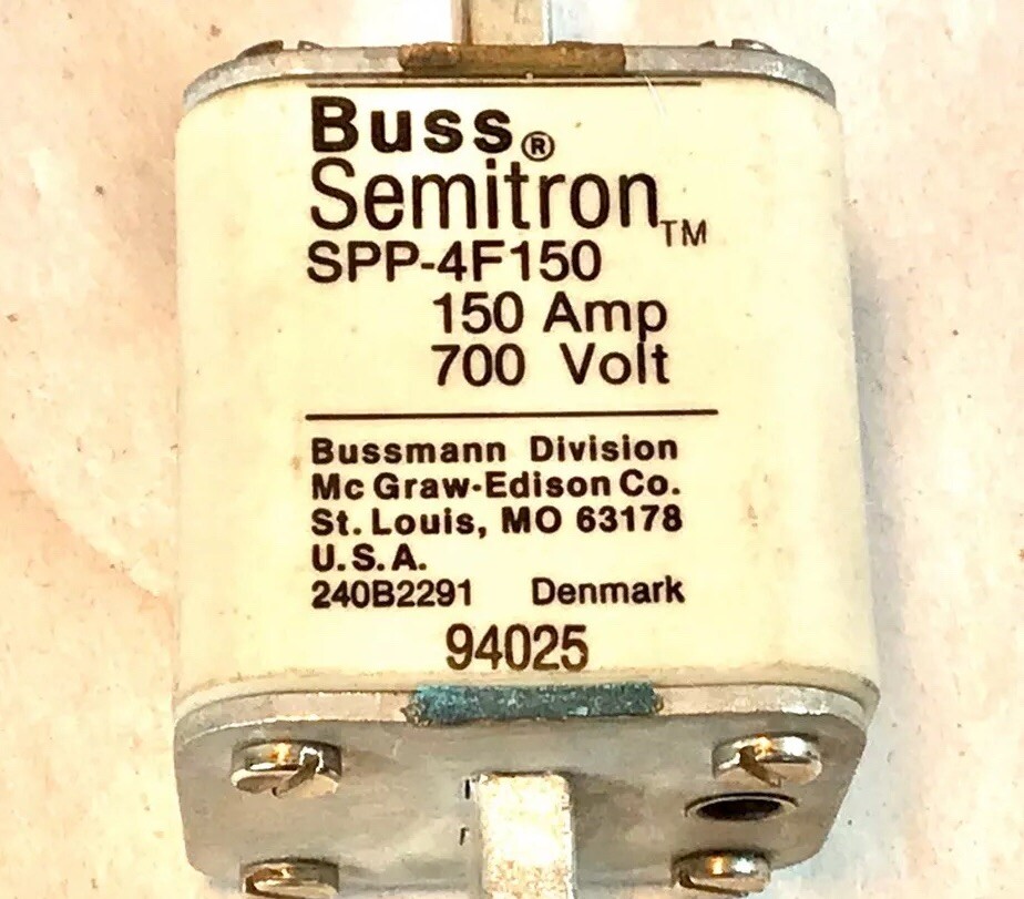 NEW BUSS SEMITRON SPP-4F150 Fuse 150 Amp (700 Volt) NOS Money Back Guarantee