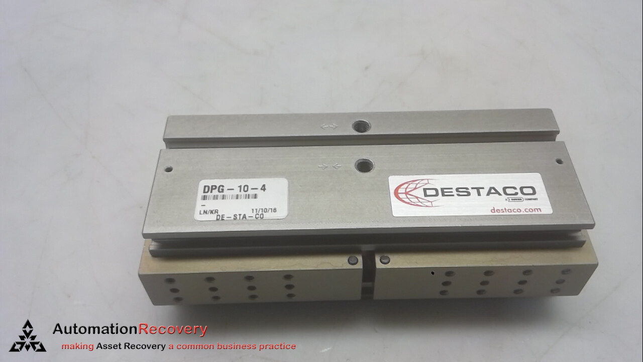 DESTACO DPG-10-4 2-JAW PARALLEL GRIPPER, DIRECT-CONNECT GIB, IP54,, NEW #265330