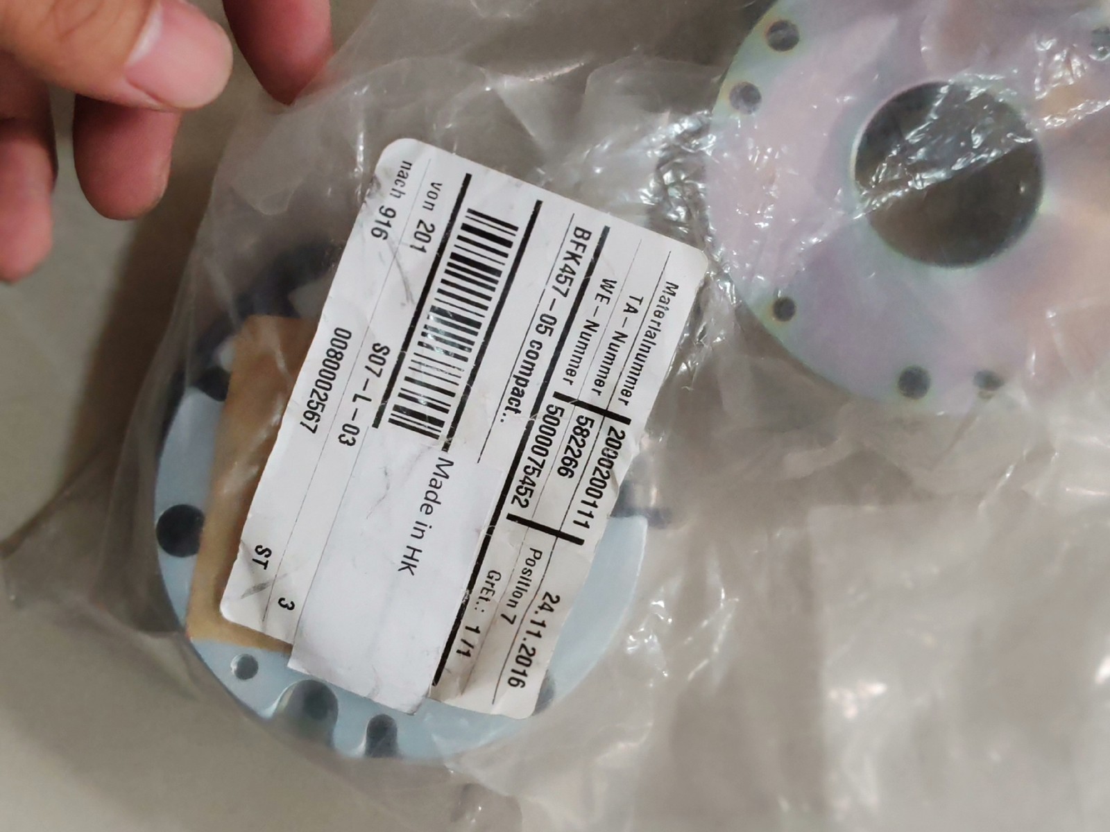 1P INTORQ BFK457-05 new Welcome counteroffer