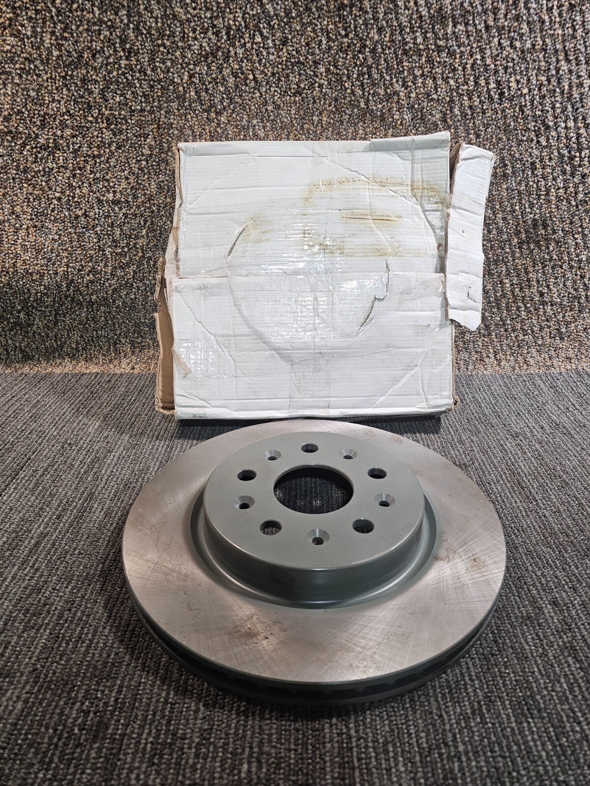 FVP 6621929 Semi-Coated Rear 5 Stud Wheel, Vented Disc Brake Rotor